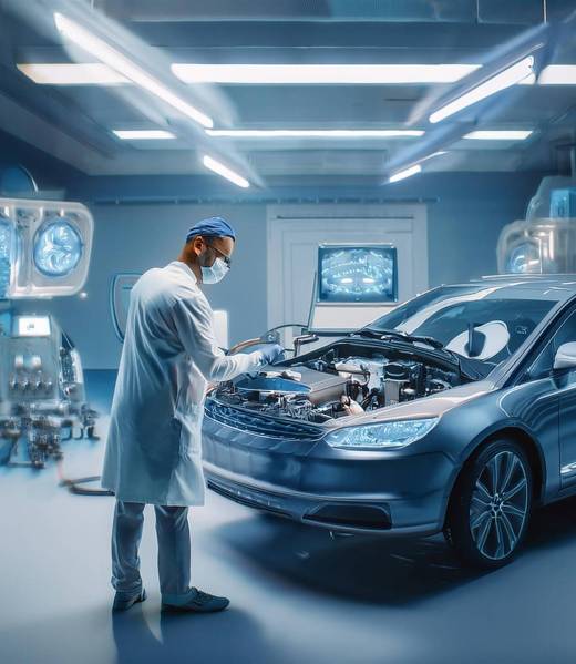 Firefly 3D scene of a doctor in a surgical room, standing beside an operating table with an open car (1) Firefly 3D scene of a doctor in a surgical room, standing beside an operating table with an open car (1)