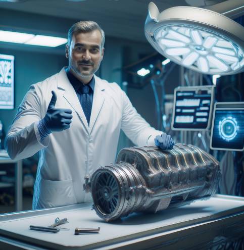 Firefly Create a 3D scene featuring a doctor in a high-tech surgical room as the protagonist. The do (1) Firefly Create a 3D scene featuring a doctor in a high-tech surgical room as the protagonist. The do (1)